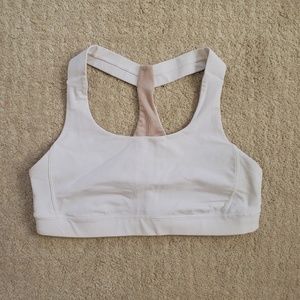 Lululemon Sports bra size 2 white